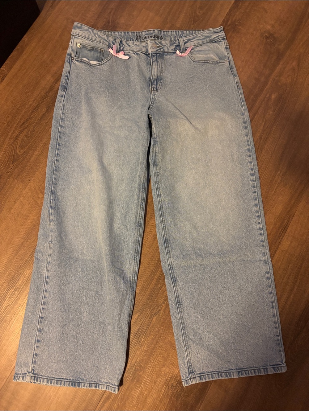 No boundaries wide leg jeans